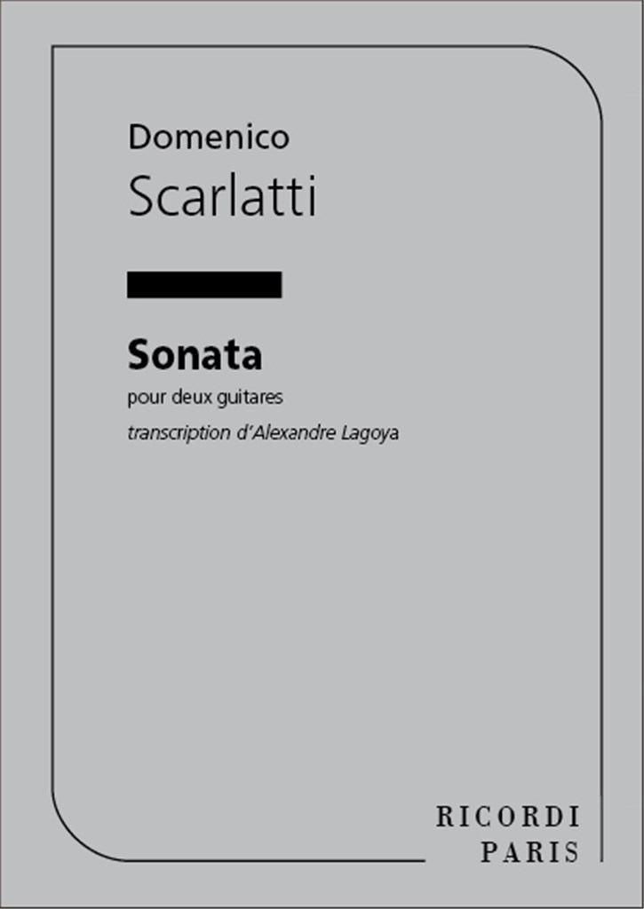Sonata 2 Guitares (Lagoya